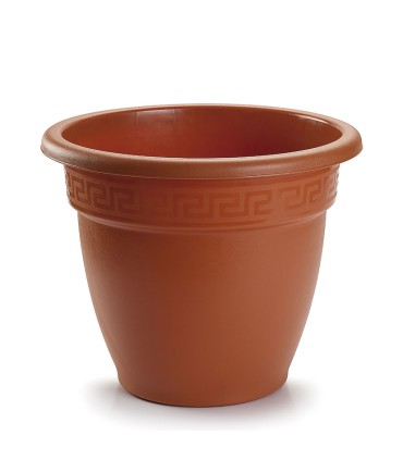 MACETA PLÁSTICO Ø 35 CM.TERRACOTA.