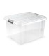 CAJA PLAST. 25L. PLATA 42X36X25 CM.