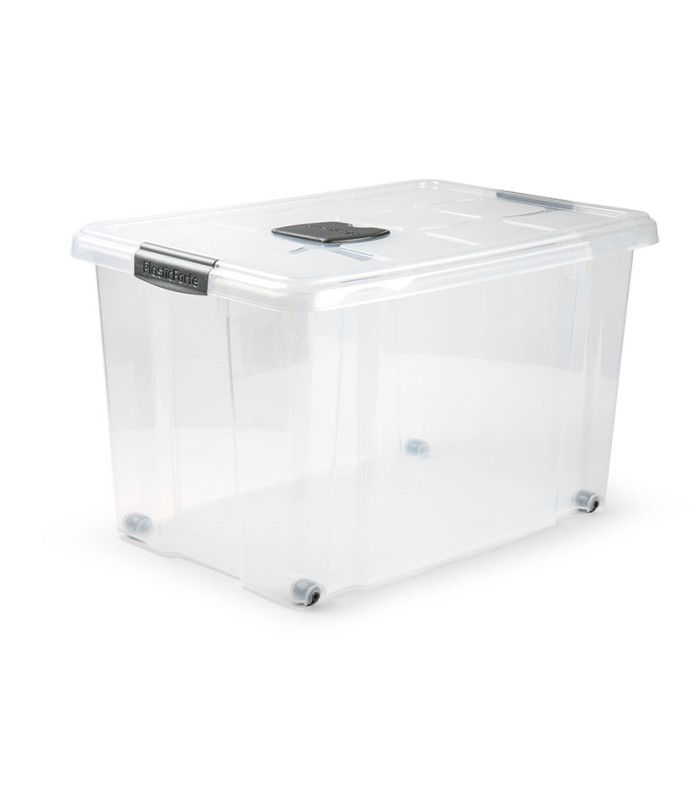 CAJA PLAST. 55L. PLATA 59X40X35 CM.