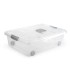 CAJA PLAST. 31L. PLATA 62X45X18 CM.