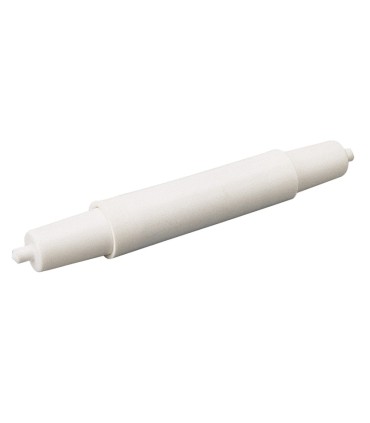 EJE PORTARROLLOS WC,PLASTICO BLANCO