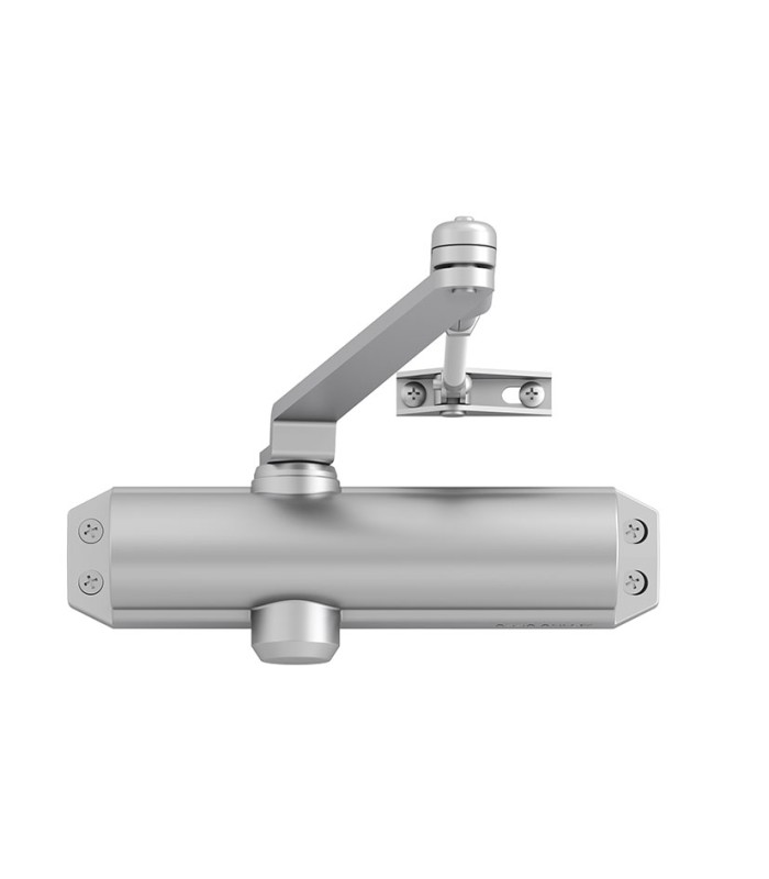 CIERRAPUERTAS DC 120-EV1 PLATA. TESA