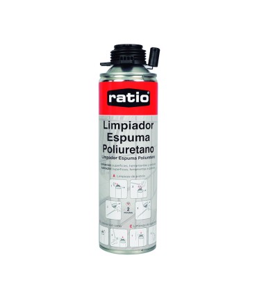 LIMPIADOR ESPUMA PU RATIO 500ML