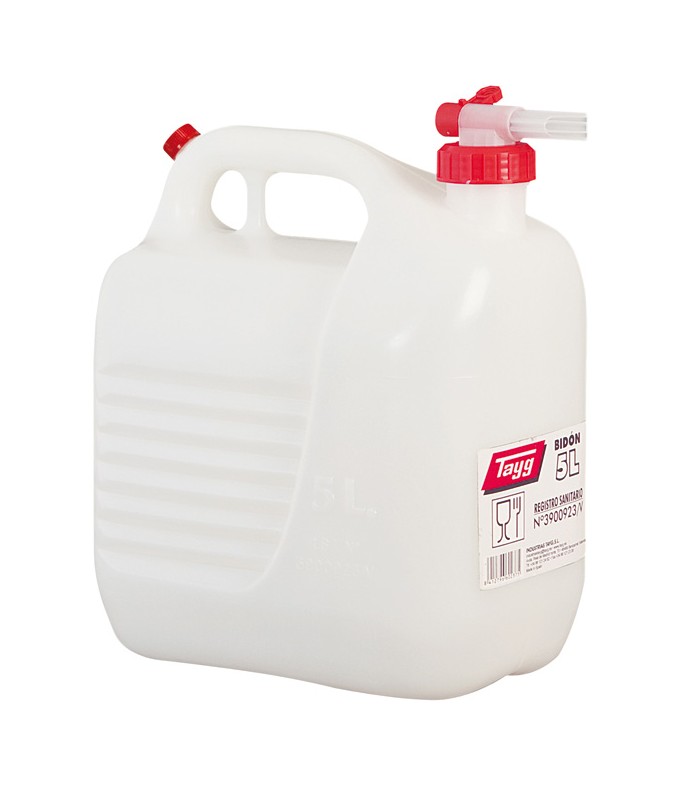 BIDON ALIMENTARIO 20 L. TAPON/GRIFO TAYG