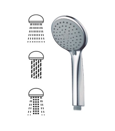 MANGO DUCHA 3 POS+FLEXO+SOPORTE HABITEX