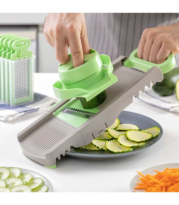 MANDOLINA RALLADOR PLEGABLE 6 EN 1