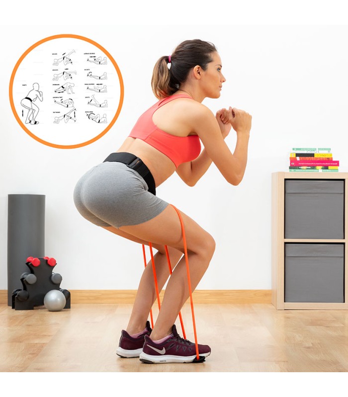 CINTURON BANDAS RESISTENCIA BOOTRAINER
