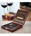 ESTUCHE ACC.VINO+AJEDREZ INNOVAGOODS