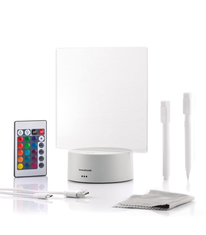 PIZARRA LED DECORATIVA INNOVAGOODS