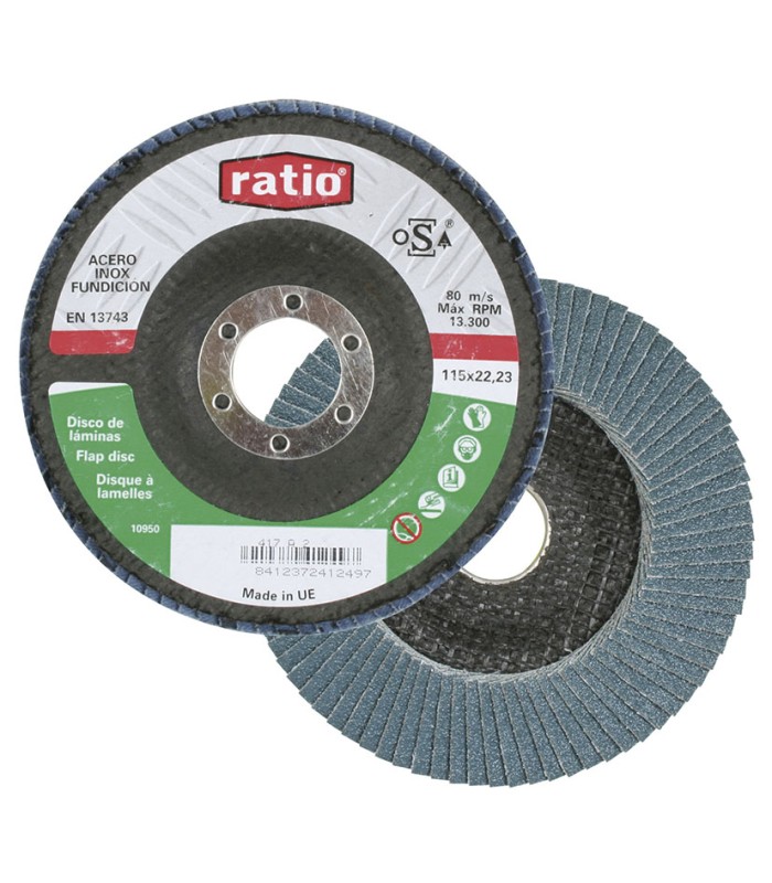 DISCO LAMINA ZIRCONIO Z80/125 RATIO