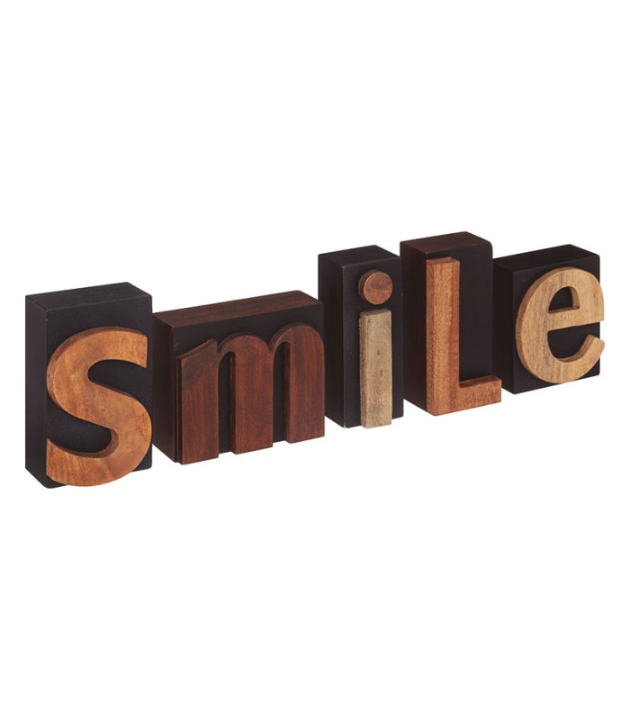 DECORACION SMILE 58X7XH.19 CM.