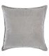 COJÍN LILOU 45X45CM.POLIESTER GRIS CLARO