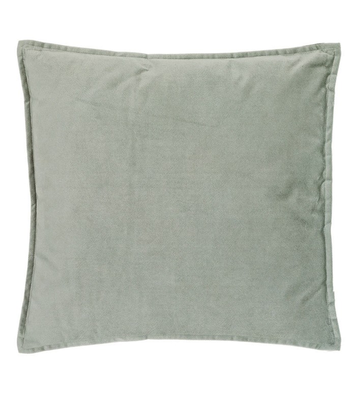 COJÍN LILOU 45X45CM.POLIESTER VERDE