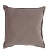 COJÍN LILOU 45X45CM.POLIESTER TAUPE