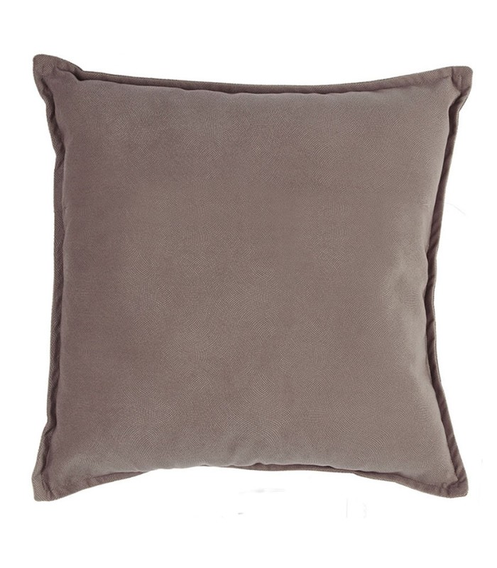 COJÍN LILOU 45X45CM.POLIESTER TAUPE