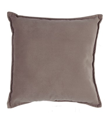 COJÍN LILOU 45X45CM.POLIESTER TAUPE