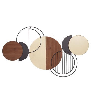 DECORACION MURAL METAL.AENOR 116X76 CM.