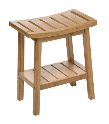 TABURETE AUXILIAR 39,5X25,2XH.46CM.BAMBU