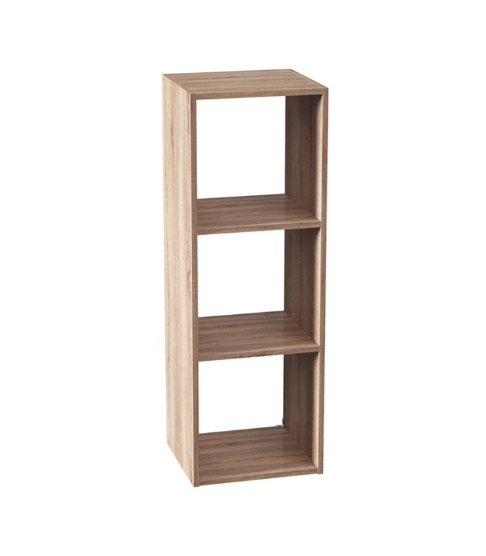 ESTANTERIA MIX N MODUL 3 ESTANTES NAT.