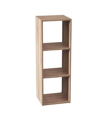 ESTANTERIA MIX N MODUL 3 ESTANTES NAT.