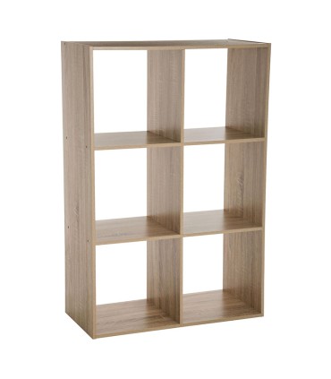 ESTANTERIA MIX N MODUL 6 ESTANTES NAT.