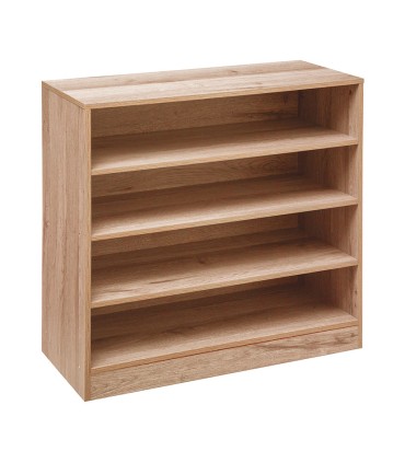 ZAPATERO 12 PARES NATURAL 68X30XH.68 CM.