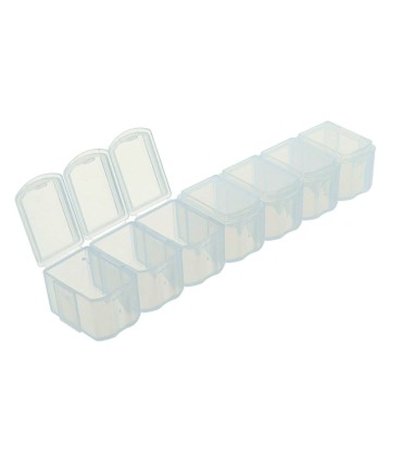 CAJA PASTILLAS DESMONTABLE 7 DIAS BLANCO