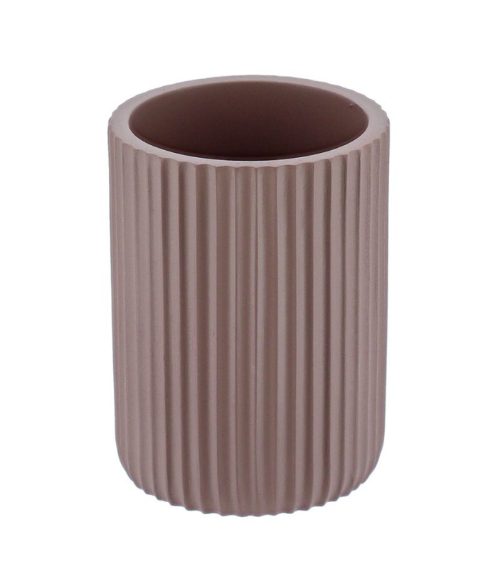 VASO ESTRIADO POLIRESINA CAPUCINO