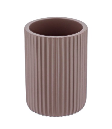 VASO ESTRIADO POLIRESINA CAPUCINO