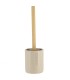ESCOBILLERO POLIRESINA/BAMBU BEIGE