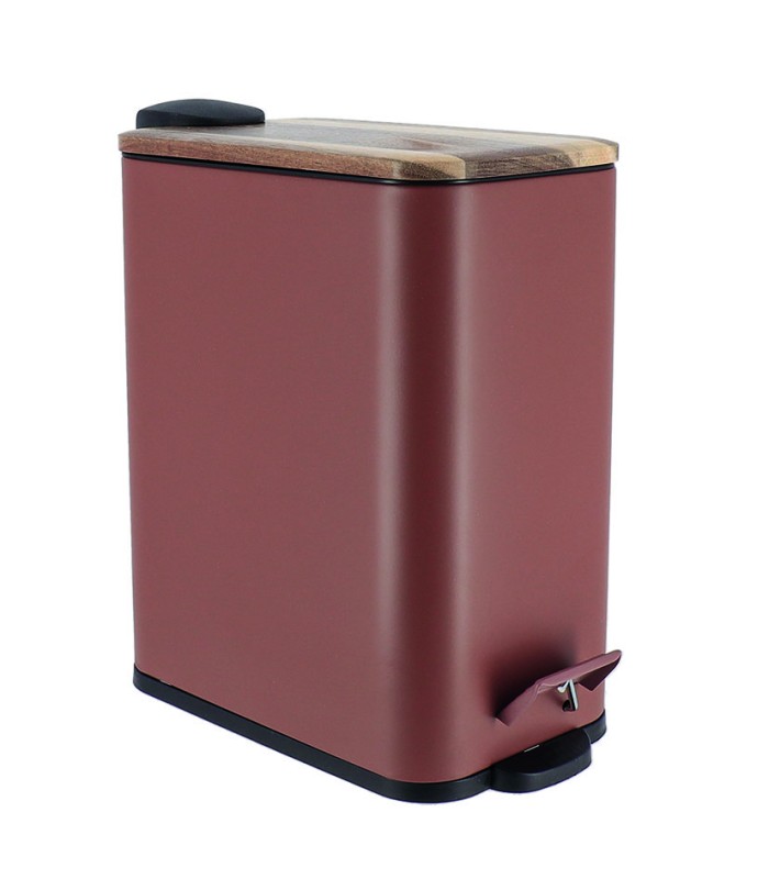 CUBO DE BAÑO RECTANGULAR 5L.AMBAR