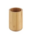 SERIE BAÑO BAMBU. VASO REDONDO