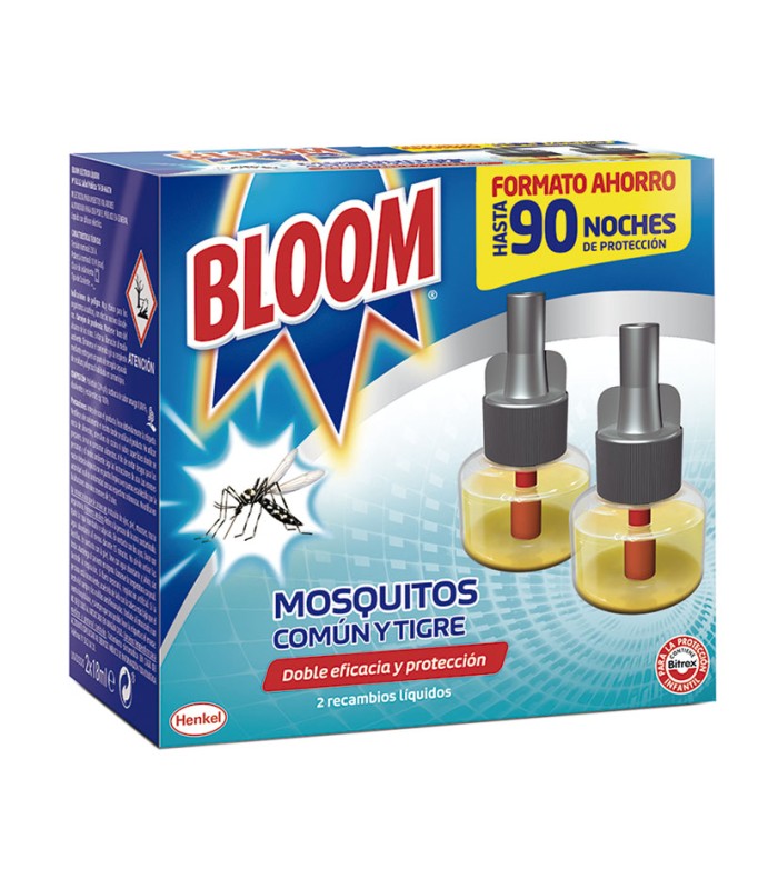 BLOOM MOSQUIT.ELEC.LIQ.RECAM  2UD.