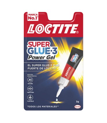 SUPER GLUE-3 POWER GEL 3 GRS.