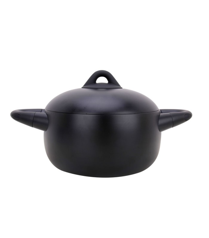 SERIE K-LINE BLACK. CACEROLA C/TAPA 20CM