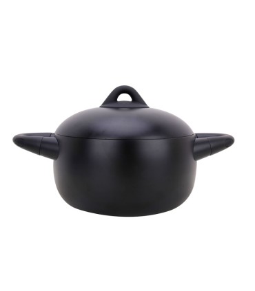 SERIE K-LINE BLACK. CACEROLA C/TAPA 28CM