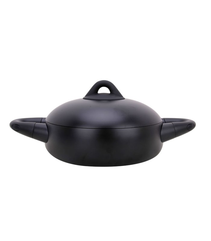 SERIE K-LINE BLACK. CACEROLA BAJA CT 28