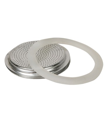 CAFETERA A. INOX. REC. FILTRO+JUNTA 4T