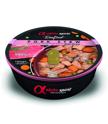 COMIDA PERRO ALPHA SPIRIT CERDO 280GR