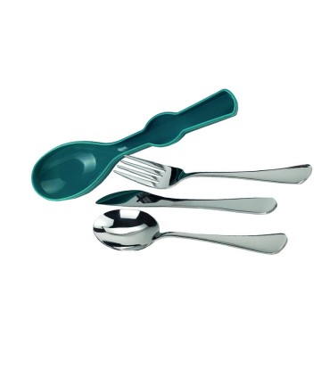 SET CUBIERTOS METAL C/ESTUCHE MORITZ