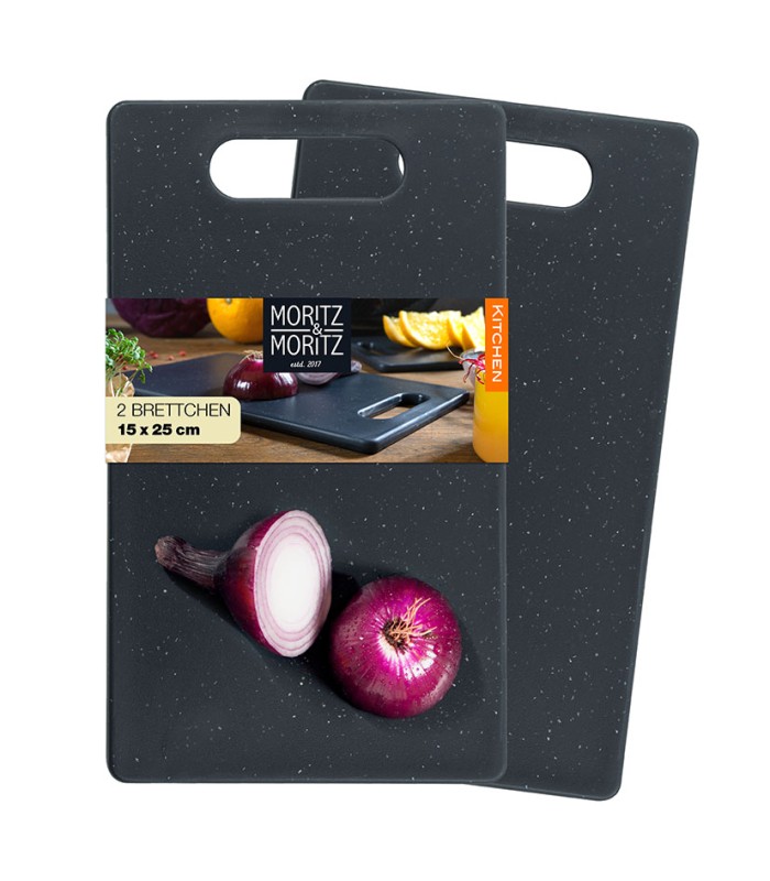 JGO. 2 TABLAS CORTAR GRANITO 25X15 CM.