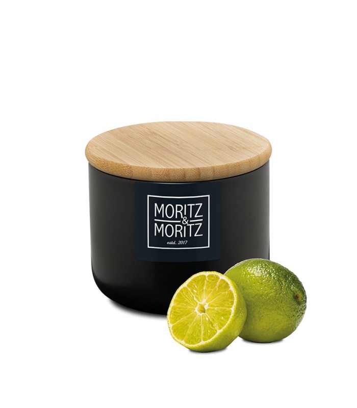 TARRO CERAM. NEGRO 400ML MORITZ&MORITZ