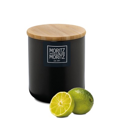 TARRO CERAM. NEGRO 600ML MORITZ&MORITZ