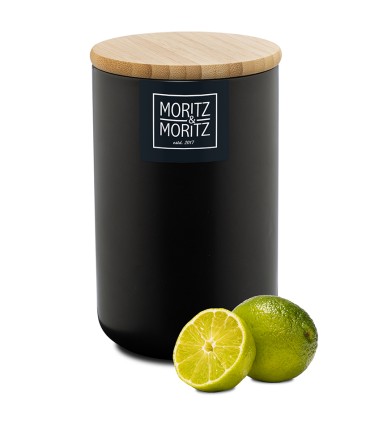 TARRO CERAM. NEGRO 900ML MORITZ&MORITZ