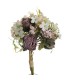 BOUQUET RANUNCULO HORTENSIA BURDEOS