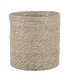 CESTO SEAGRASS NATURAL Ø 18XH.18