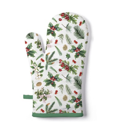 SERIE WINTER GREENERY.GUANTE 18X30CM.
