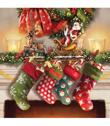 SERIE HANG.STOCKING.SERVILLETA 33X33CM.