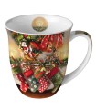 SERIE HANG.STOCKING.MUG PORCELANA 400ML