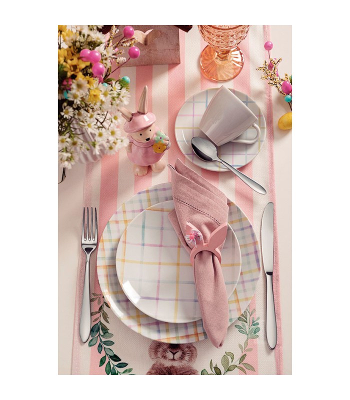 VAJILLA 18 PZAS. SWEET COLOR TRAMONTINA